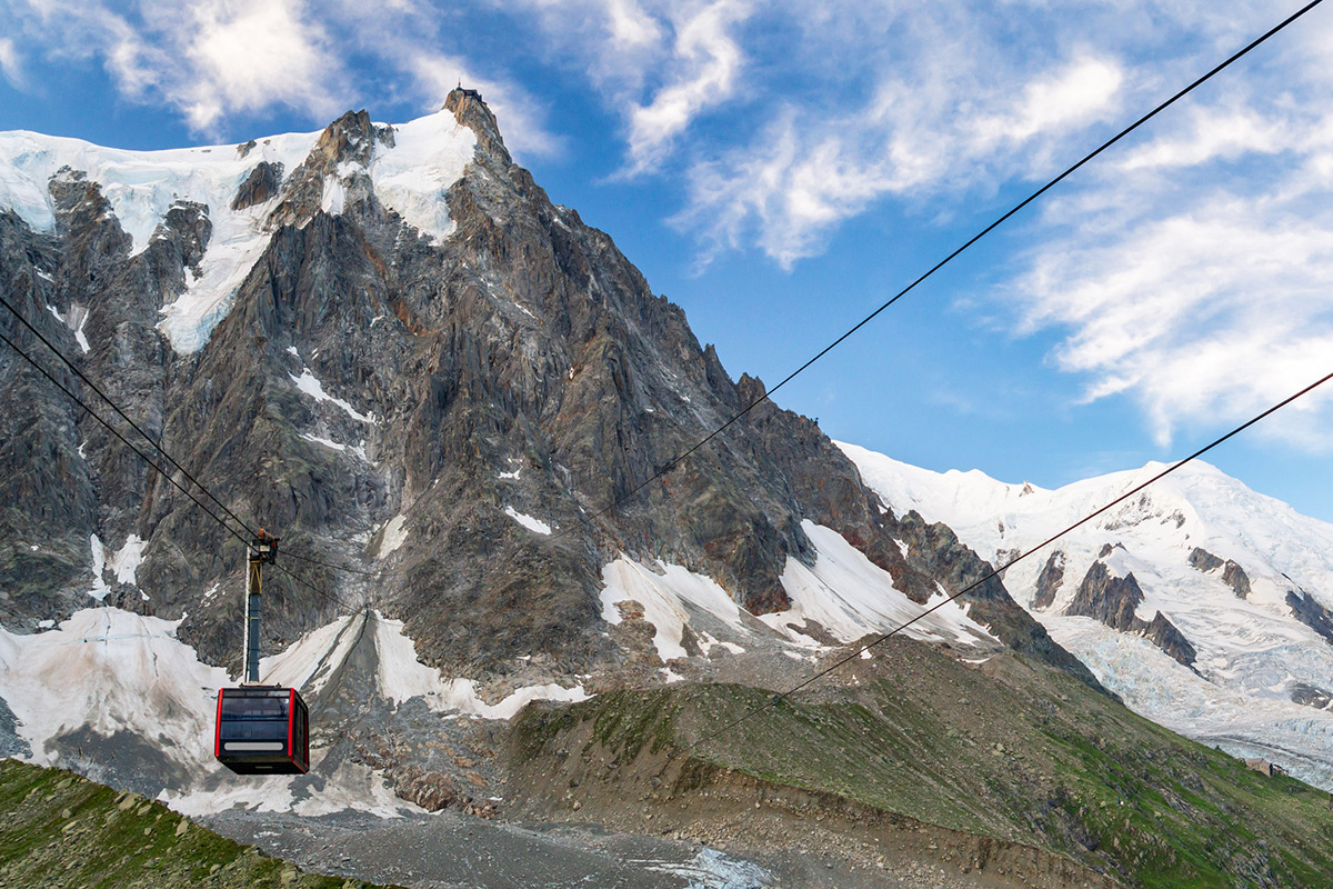 aiguille du midi cable car