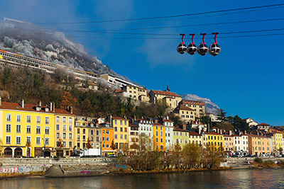 cable car in grenoble france