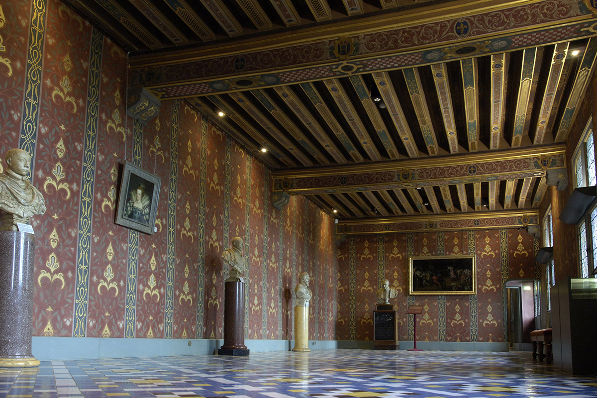 interior of Château de Blois