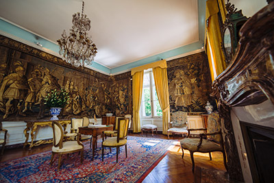 Inside Château du Clos-Lucé