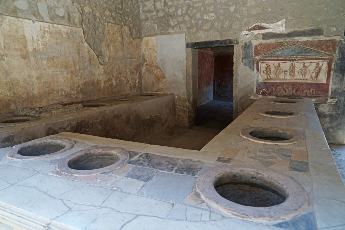 Ancient Kitchen in pompeii