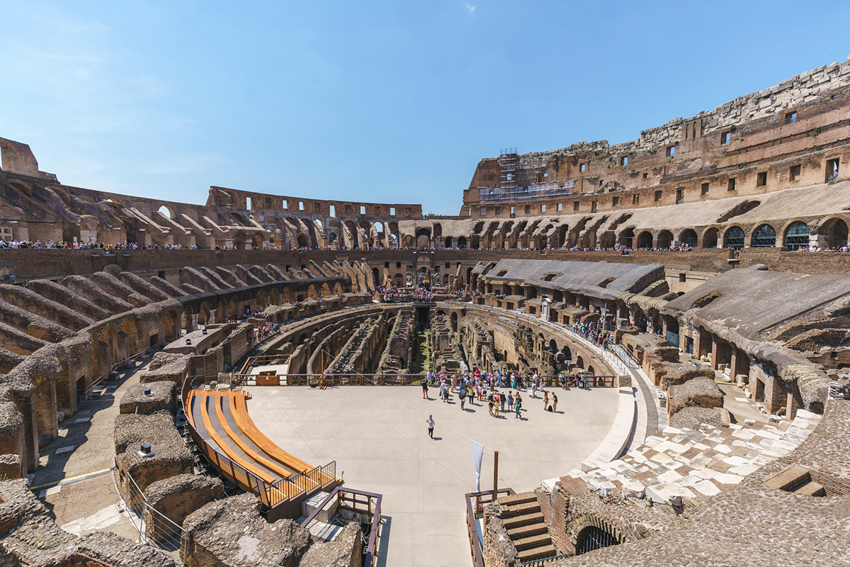 colosseum arena floor