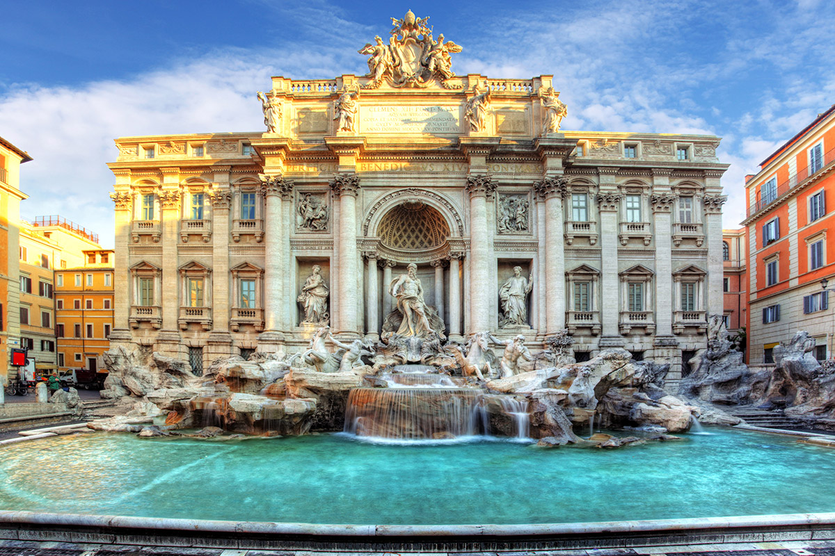 trevi fountain