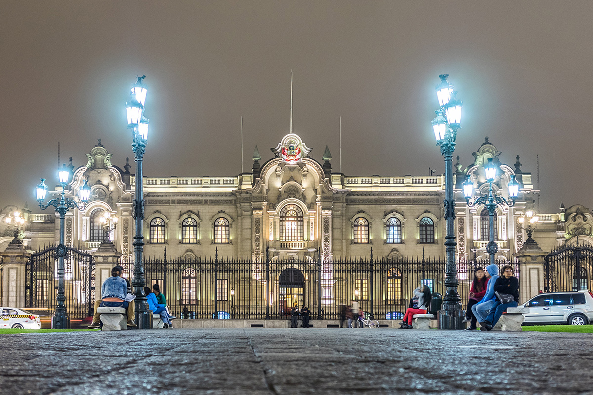 government palace in lima peru