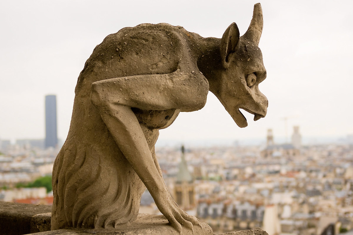 chimera notre dame cathedral
